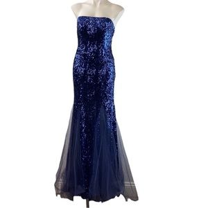 Camille La Vie Strapless Gown